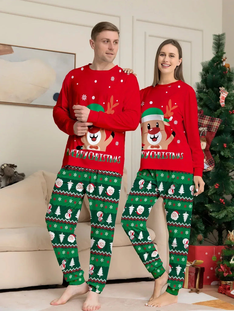 Pyjamas Noël Assortis pour Couples- WIREPULL™